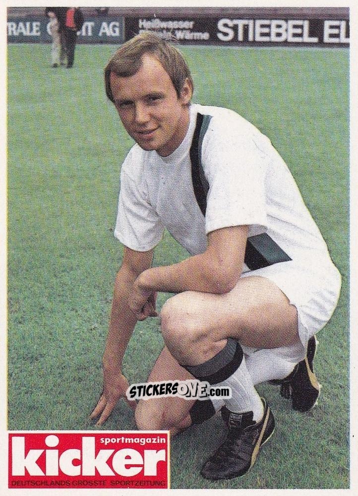 Figurina Hans-Jürgen Wittkamp - Fussball 1971-1972 n. 8 - Bergmann