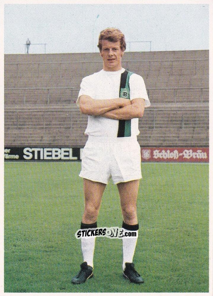 Sticker Herbert Wimmer - Fussball 1971-1972 n. 9 - Bergmann