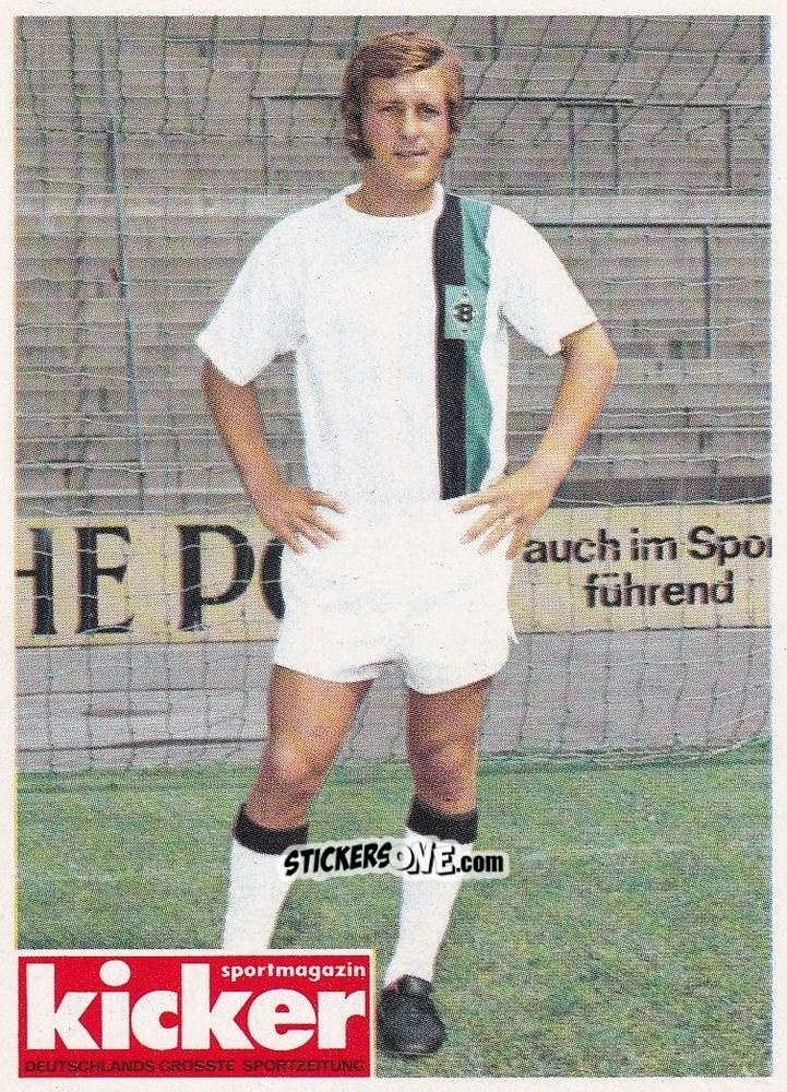Figurina Jürgen Wloka - Fussball 1971-1972 n. 10 - Bergmann