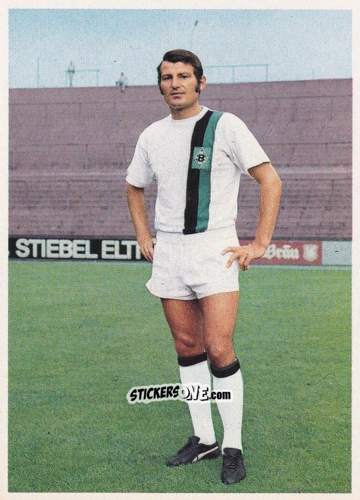 Figurina Ludwig Muller - Fussball 1971-1972 n. 15 - Bergmann