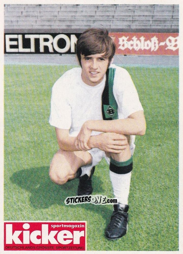 Sticker Christian Kulik - Fussball 1971-1972 n. 294 - Bergmann