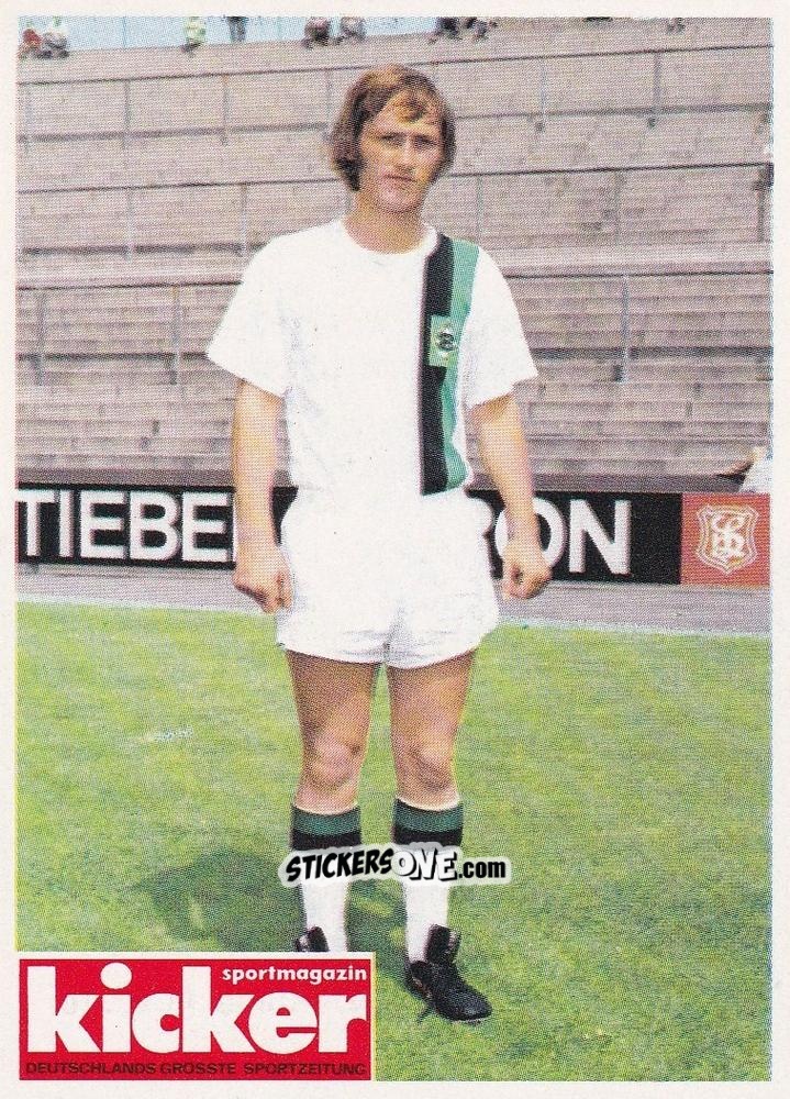Figurina Rainer Malzkorn - Fussball 1971-1972 n. 298 - Bergmann