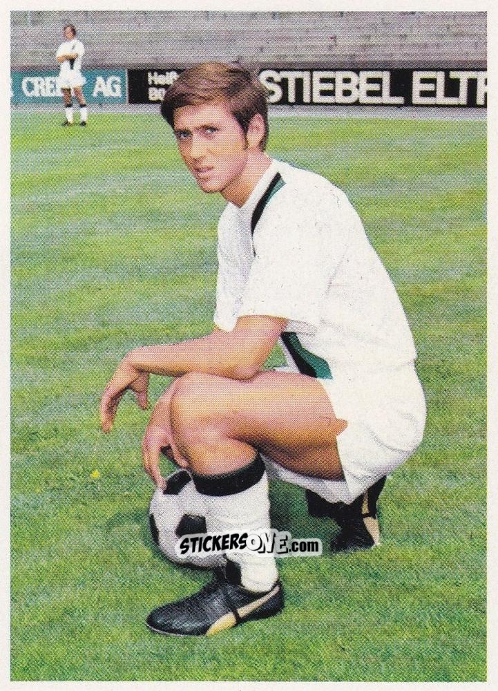 Figurina Heinz Michallik - Fussball 1971-1972 n. 302 - Bergmann