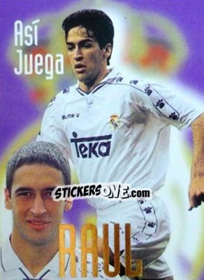 Cromo Raul González - Real Madrid 1996-1997 n. 43 - Panini