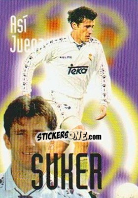 Cromo Suker - Real Madrid 1996-1997 n. 45 - Panini