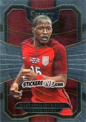 Figurina Darlington Nagbe - Select Soccer 2017-2018 n. 75 - Panini