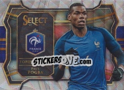 Figurina Paul Pogba - Select Soccer 2017-2018 n. TC2 - Panini