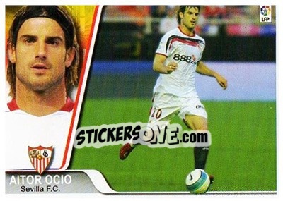 Figurina Aitor Ocio - Liga 2007-2008 n. 44 - Ediciones Estadio