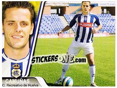 Figurina Camuñas - Liga 2007-2008 n. 140 - Ediciones Estadio