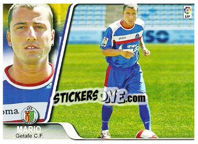 Figurina Mario - Liga 2007-2008 n. 395 - Ediciones Estadio