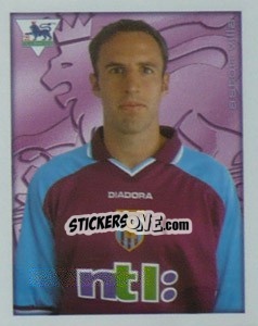 Figurina Gareth Southgate - Premier League Inglese 2000-2001 n. 31 - Merlin