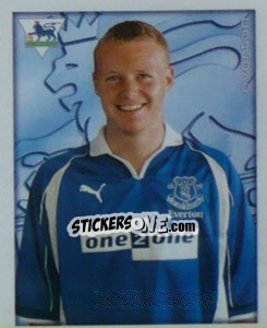 Figurina Michael Ball - Premier League Inglese 2000-2001 n. 153 - Merlin