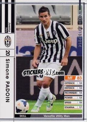 Cromo Simone Padoin - Sega World Club Champion Football 2013-2014 n. 186 - Panini
