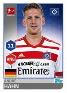 Cromo André Hahn - German Football Bundesliga 2017-2018 n. 108 - Topps