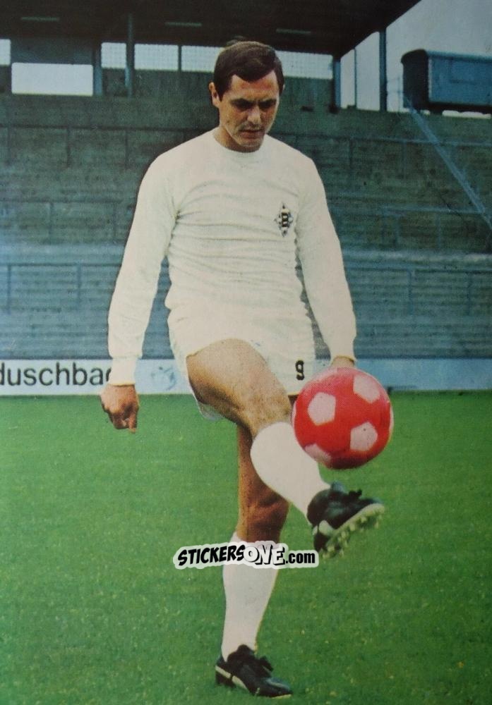Figurina Peter Meyer - Punkte Tore Meisterschaft 1969-1970 n. 69 - Bergmann