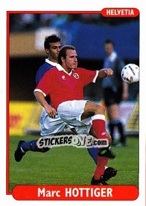 Cromo Marc Hottiger - Eurofoot 96 n. 49 - Ds