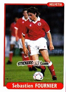 Cromo Sebastien Fournier - Eurofoot 96 n. 56 - Ds