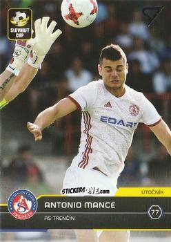 Figurina Antonio Mance - Futbalove Slovensko 2017-2018 n. S036 - SportZoo