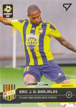 Sticker Eric Javier Davis Grajales - Futbalove Slovensko 2017-2018 n. S057 - SportZoo