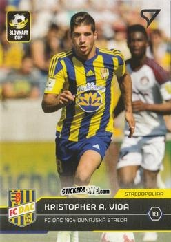 Sticker Kristopher Andras Vida - Futbalove Slovensko 2017-2018 n. S062 - SportZoo