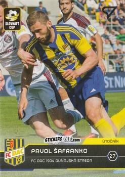 Sticker Pavol Safranko - Futbalove Slovensko 2017-2018 n. S063 - SportZoo