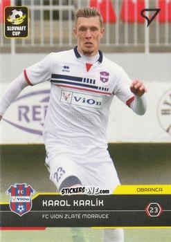 Figurina Karol Karlik - Futbalove Slovensko 2017-2018 n. S084 - SportZoo