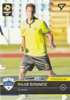 Sticker Milos Simoncic - Futbalove Slovensko 2017-2018 n. S102 - SportZoo