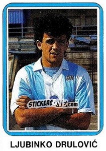 Cromo Ljubinko Drulovic - Fudbal 1990-1991 n. 42 - Decje Novine