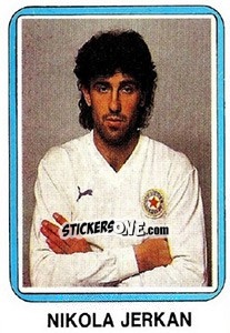 Cromo Nikola Jerkan - Fudbal 1990-1991 n. 324 - Decje Novine