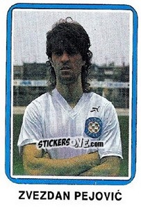 Cromo Zvezdan Pejovic - Fudbal 1990-1991 n. 330 - Decje Novine