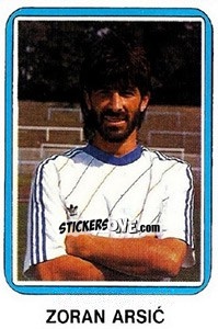 Cromo Zoran Arsic - Fudbal 1990-1991 n. 347 - Decje Novine