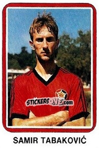 Cromo Samir Tabakovic - Fudbal 1990-1991 n. 378 - Decje Novine