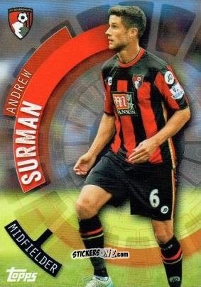 Sticker Andrew Surman - Premier Club 2015-2016 n. 4 - Topps