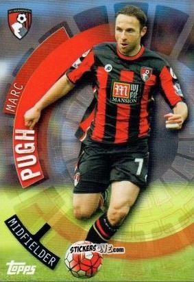 Sticker Marc Pugh - Premier Club 2015-2016 n. 6 - Topps