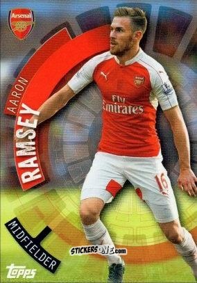 Cromo Aaron Ramsey - Premier Club 2015-2016 n. 12 - Topps