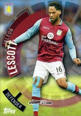 Cromo Joleon Lescott - Premier Club 2015-2016 n. 16 - Topps
