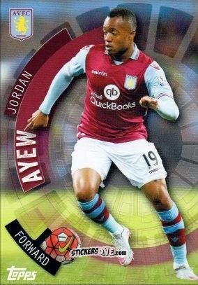 Sticker Jordan Ayew - Premier Club 2015-2016 n. 21 - Topps