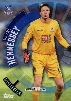 Figurina Wayne Hennessey - Premier Club 2015-2016 n. 30 - Topps