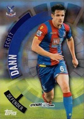 Sticker Scott Dann - Premier Club 2015-2016 n. 31 - Topps