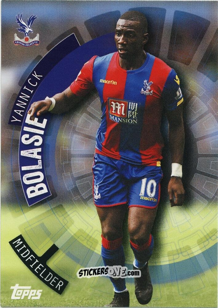 Sticker Yannick Bolasie - Premier Club 2015-2016 n. 33 - Topps