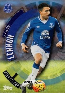 Figurina Aaron Lennon - Premier Club 2015-2016 n. 44 - Topps