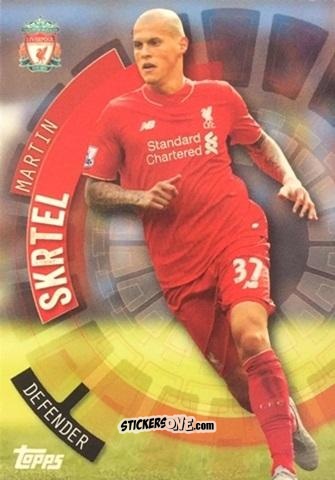 Figurina Martin Skrtel - Premier Club 2015-2016 n. 54 - Topps