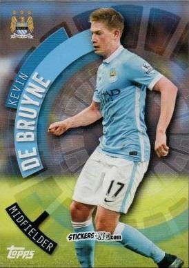 Cromo Kevin De Bruyne - Premier Club 2015-2016 n. 64 - Topps