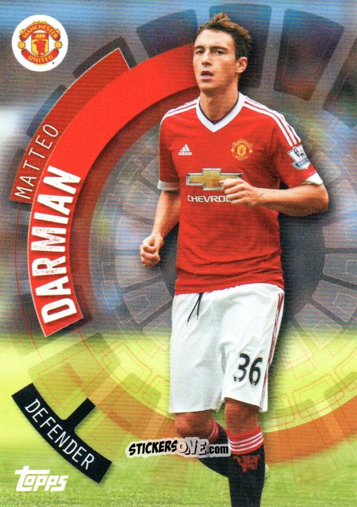 Sticker Matteo Darmian - Premier Club 2015-2016 n. 68 - Topps