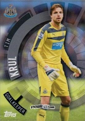 Cromo Tim Krul - Premier Club 2015-2016 n. 75 - Topps