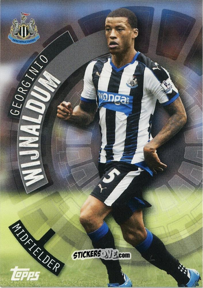 Figurina Georginio Wijnaldum - Premier Club 2015-2016 n. 80 - Topps