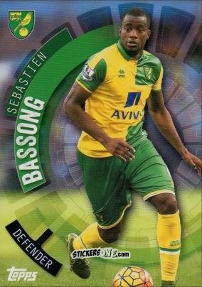 Cromo Sebastien Bassong - Premier Club 2015-2016 n. 85 - Topps