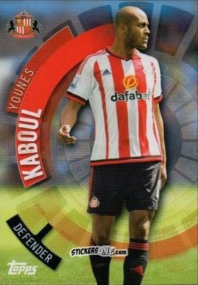 Cromo Younes Kaboul - Premier Club 2015-2016 n. 107 - Topps