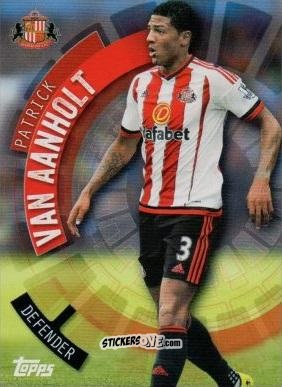 Cromo Patrick van Aanholt - Premier Club 2015-2016 n. 108 - Topps