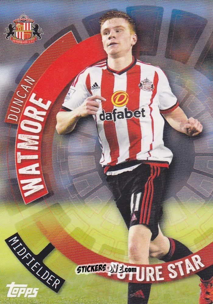 Cromo Duncan Watmore - Premier Club 2015-2016 n. 112 - Topps
